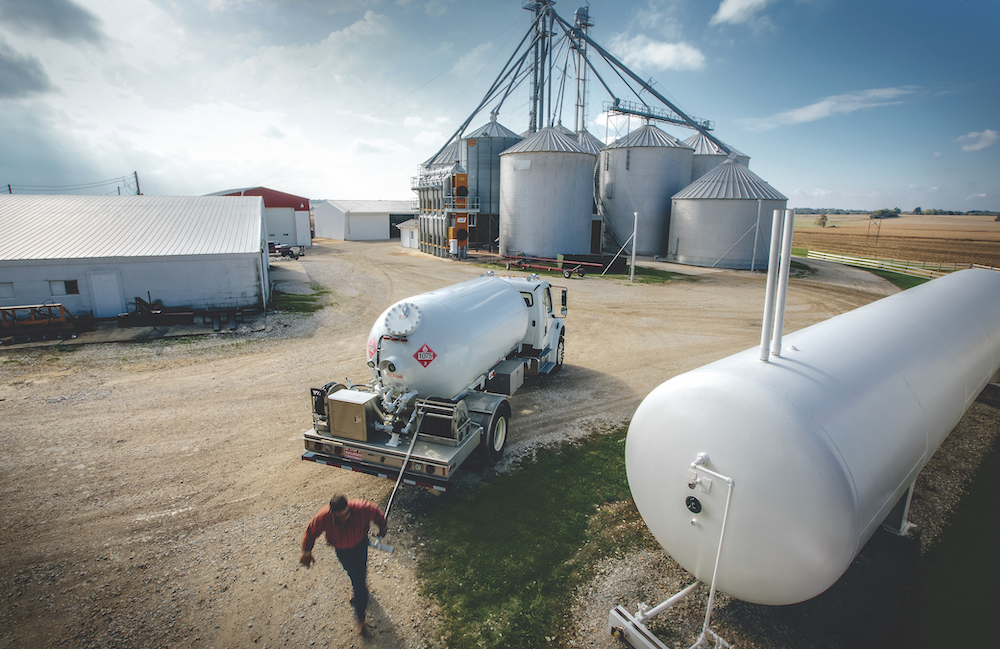 What to Do when Grain Drying Runs Up Against Heating Season Tank Utility